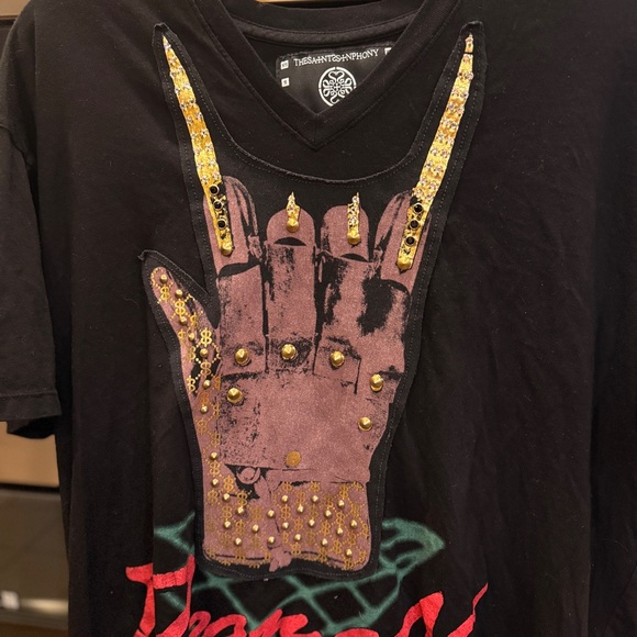 The Saints Synphony Dark Black Dream On T - Size 2XL - Picture 3 of 7